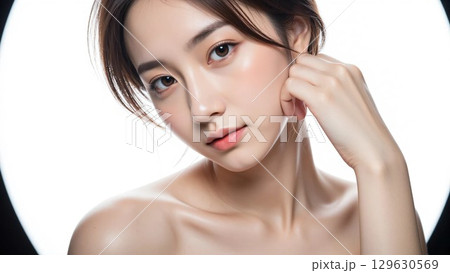 美しい女性 129630569