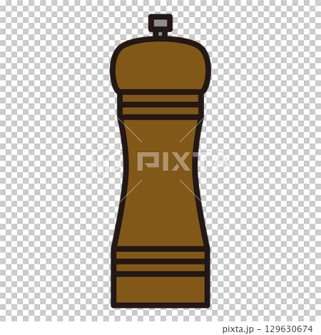 胡椒磨的插圖 129630674