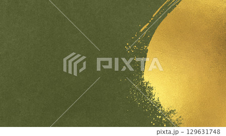 和柄　円　水彩　抽象的なイラスト 129631748