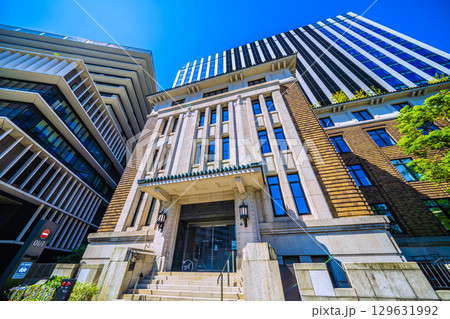 日本の東京都市景観 九段会館テラスなどを望む=8月15日 日本の東京都市景観 九段会館テラスなどを望む=8月15日 129631992