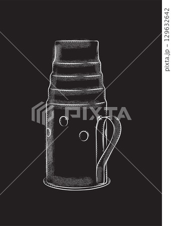 Hookah wind cover illustration black 129632642