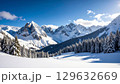 【リアルな風景】壮大な雪山の壁紙 129632669