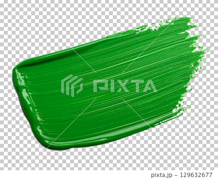 綠色油漆筆觸 綠色油漆筆觸 129632677