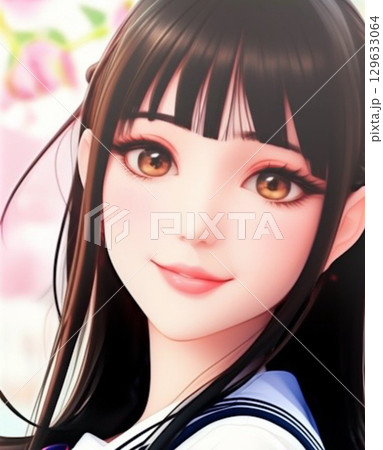 美しすぎる女子高校生 129633064