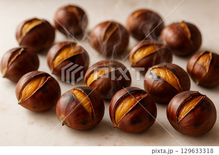 秋の味覚栗4 129633318