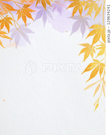 優雅な秋の背景イラスト 129634241
