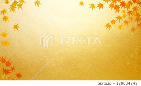 優雅な秋の背景イラスト 129634248