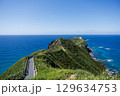 北海道の夏の神威岬 129634753