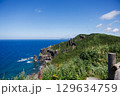 北海道の夏の神威岬 129634759