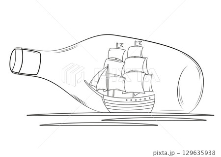 ship in bottle ship in bottle 129635938