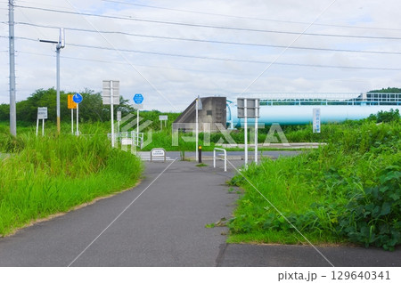 千葉県佐倉市印旛沼サイクリングロード2025年8月 千葉県佐倉市印旛沼サイクリングロード2025年8月 129640341
