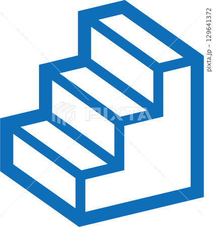 階段アイコン 129641372