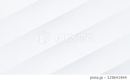 minimalistic neumorphic white backdrop for elegant presentations 129641944