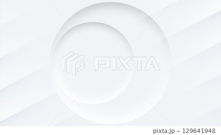 smooth neumorphic backdrop banner for beautiful presentation 129641948