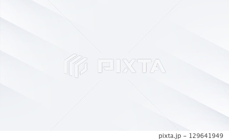 white and simple neumorphic abstract banner for elegant look 129641949