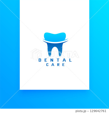 orthopedics dental care tooth logo business template 129642761