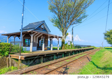 夏の見晴台駅　南阿蘇鉄道　熊本県阿蘇郡 129643279