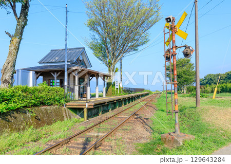 夏の見晴台駅　南阿蘇鉄道　熊本県阿蘇郡 129643284