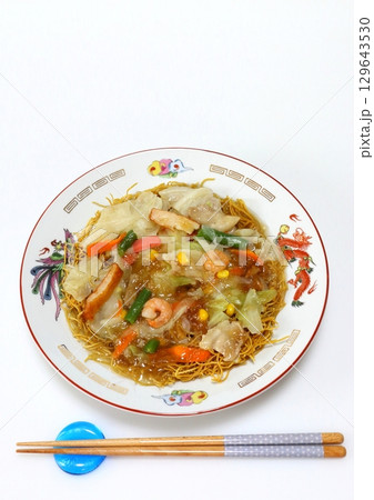 皿うどん（縦構図） 129643530