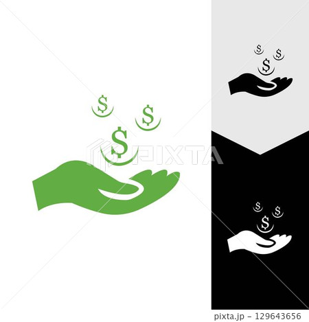 Save money vector icon background 129643656