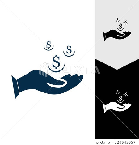 Save money vector icon background 129643657