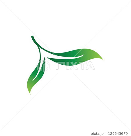 Logos of green Tree leaf ecology nature element vector 129643679