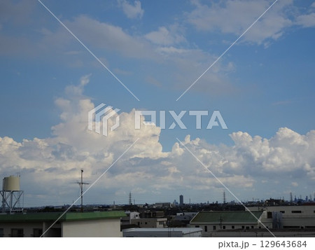 積雲(扁平雲) 積雲(扁平雲) 129643684