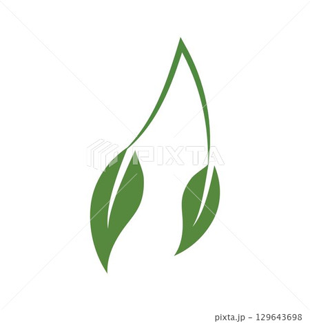 Logos of green Tree leaf ecology nature element vector 129643698