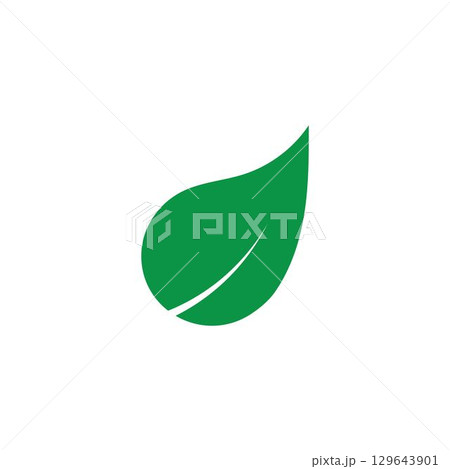 Logos of green Tree leaf ecology nature element vector 129643901