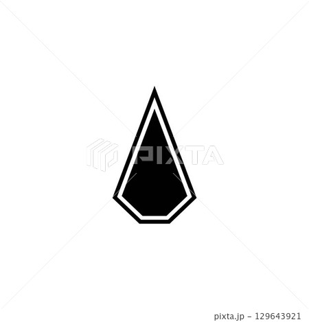Spear logo vector design template Spear logo vector design template 129643921