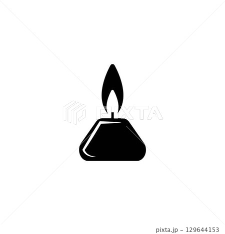 Candle Vectors Illustrations icon background 129644153