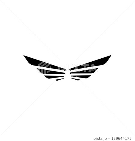 Falcon Eagle Logo Template vector illustration design 129644173