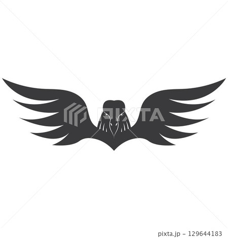 Falcon Eagle Logo Template vector illustration design Falcon Eagle Logo Template vector illustration design 129644183