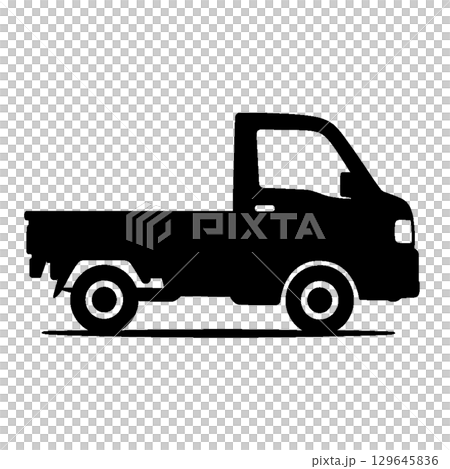 卡車剪影 129645836