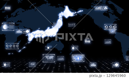 日本のデジタルトランスフォーメーションマップ 129645960