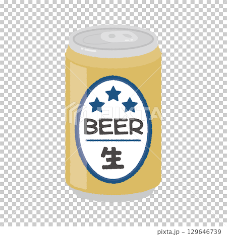 缶飲料_ビール 缶飲料_ビール 129646739