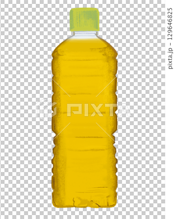 お茶のペットボトル（ラベルなし） 129646825