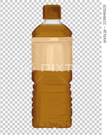 Barley tea plastic bottle (no text) 129646828