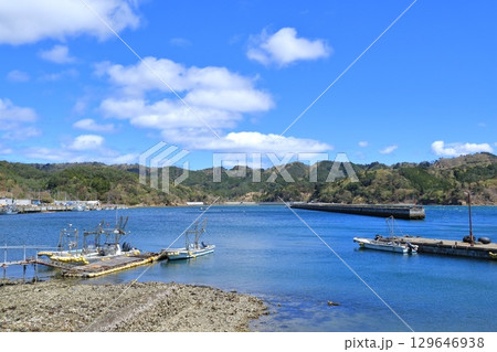 宮城県・石巻市・荻浜港 129646938