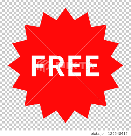 「免費」貼紙與郵票設計 「免費」貼紙與郵票設計 129648415