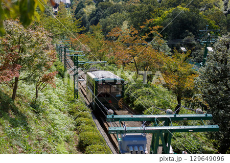 京都　天橋立　傘松公園　ケーブルカー 129649096