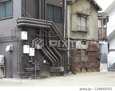 普段は見えない飲食店の裏側 普段は見えない飲食店の裏側 129649701