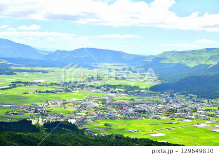 阿蘇内牧温泉周辺を望む(熊本県阿蘇市)【2025.7】 阿蘇内牧温泉周辺を望む(熊本県阿蘇市)【2025.7】 129649810