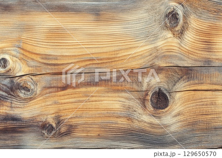 old wooden board weathered with old wooden planks 129650570