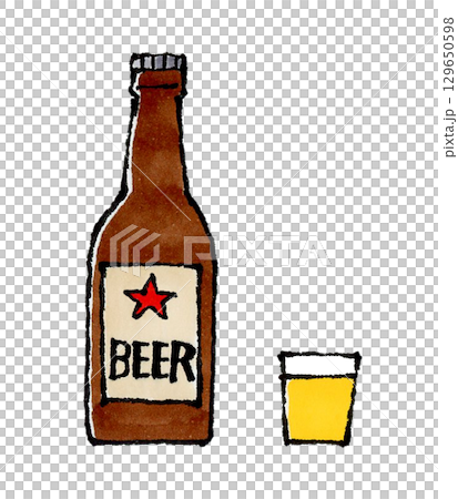 瓶ビール 129650598