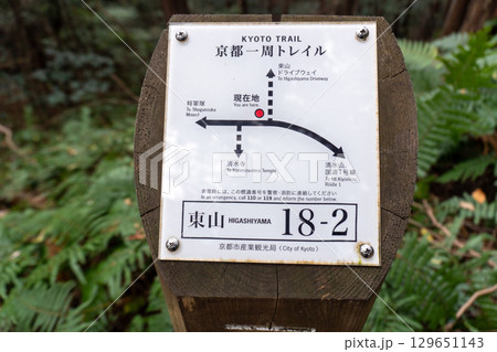 京都一周トレイルとその周辺の景色 京都一周トレイルとその周辺の景色 129651143