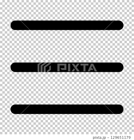 Simple rounded menu icons Simple rounded menu icons 129651179