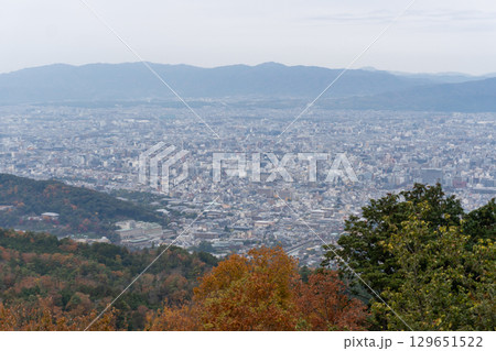 京都一周トレイルとその周辺の景色 京都一周トレイルとその周辺の景色 129651522