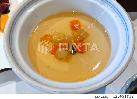 美味しそうな創作料理 創作懐石 美味しそうな創作料理 創作懐石 129651818