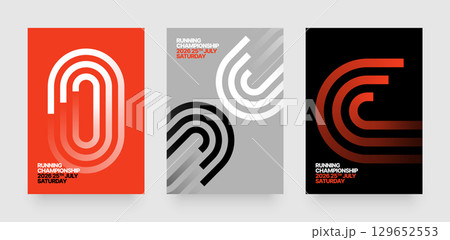 Layout template for sports event or competition. Layout template for sports event or competition. 129652553